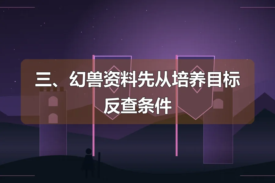 旌旗与城墙，前景旅者剪影，原创魔幻冒险主题插画